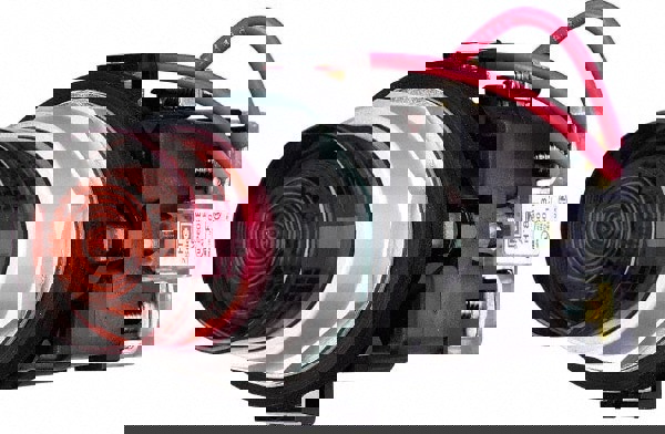 120 VAC Red Lens Incandescent Press-to-Test Indicating Light